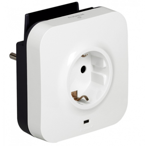 Розетка 2К+З 16 А з ПЗІП і USB роз`ємами Legrand 694671