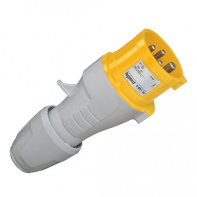 Вилка мобильная 16А 3К+З 130В IP44  P17 Tempra Pro