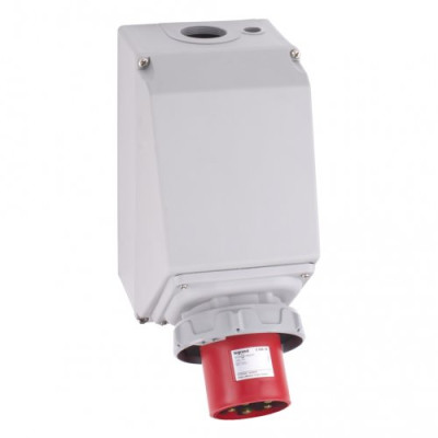 Вилка накладна 125А 3К+Н+З 380В IP67  P17 Tempra Pro