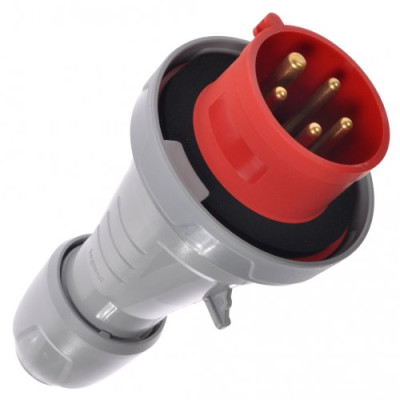 Вилка прямая 16A 3К+Н+З 415В IP67  P17 Tempra Pro