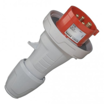 Вилка прямая 16A 3К+З 415В IP67  P17 Tempra Pro