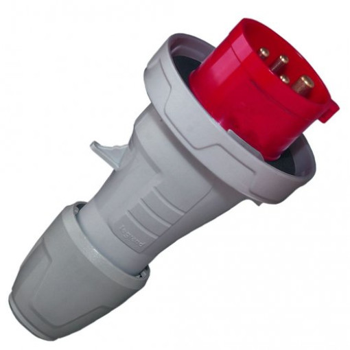 Вилка прямая 32A 3К+З 415В IP67  P17 Tempra Pro