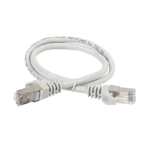 ITK Коммутационный шнур (патч-корд), кат.5Е FTP, 2м, серый