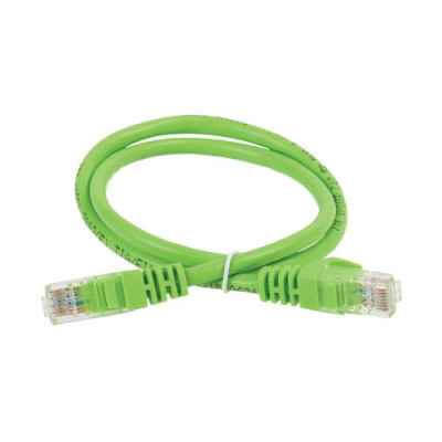 ITK Комутаційний шнур (патч-корд), кат.5Е UTP, 1м, зелений
