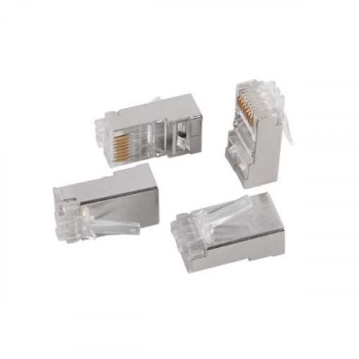 Разъём RJ-45 FTP для кабеля кат.6, IEK CS3-1C6F