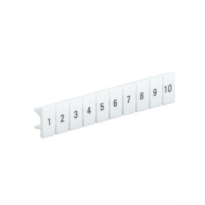 Маркери для КПИ-2,5мм² з нумерацією № 1-10 IEK, YZN11M-002-K00-10