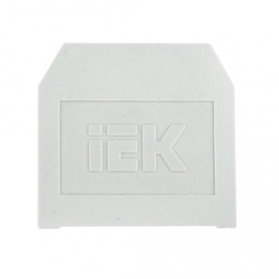 Заглушка для ЗНИ 4-6мм² (JXB35-50A) серый IEK, YZN10D-ZGL-006-K03