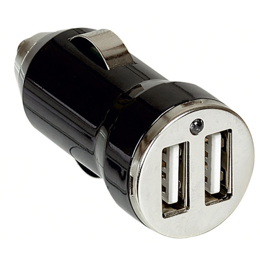 Автомобильная зарядка USB двойная  50682 Legrand