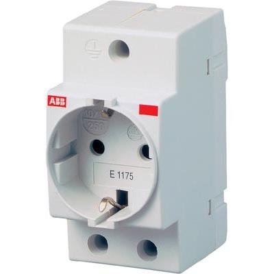 Розетка модульна din-рейка Abb M1175
