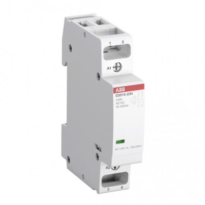 Контактор Abb ESB16-20N-06, 16А, 2НО,230V АС/DC