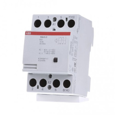 Контактор Abb ESB40-31N-06, 40А, 4Р, 3НВ+1НЗ, 230V АC/DC