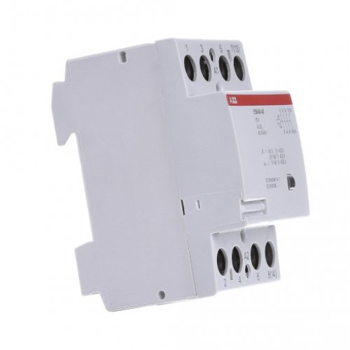 Контактор Abb ESB40-40N-06, 40А, 4Р, 4НO, 230V АC/DC