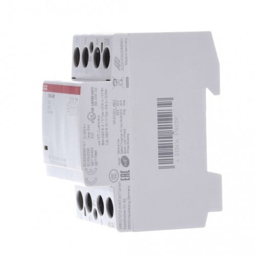 Контактор Abb ESB63-40N-01, 63А, 4Р, 4НO, 24V АC/DC