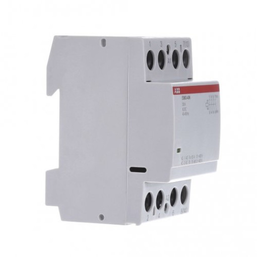 Контактор Abb ESB63-40N-06, 63А, 4Р, 4НВ, 230V АC/DC