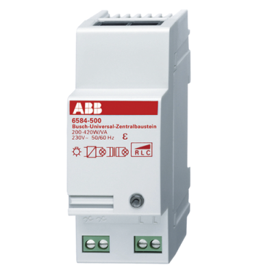 Механизм — «усилитель мощности светорегулятора посадочное место-DIN-рейка»  Abb 6584-500