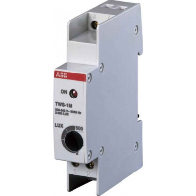 Реле освещенности Abb TW1 c датчиком 1диапазон