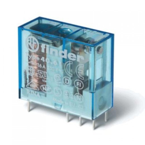 Реле 1ПК, 60VDC, 16A Finder 406190600000