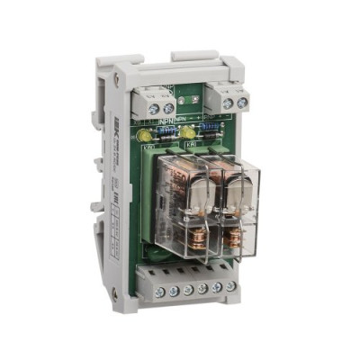 Інтерфейсне реле ORM 5 2 конт. група 24 В DC/AC IEK