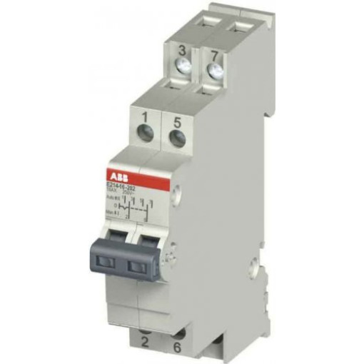 Выключатель перекидной І-0-ІІ 25А Abb E214-25-202