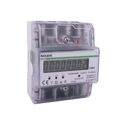 Noark 107284 Счетчики электроэнергии Ex9EM 3P 4M CT 1T
