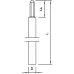 Шпилька заземления OBO Bettermann (5000203) 20мм OMEX FT 2м FT (40-60 мкм)
