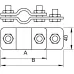 З`єднувач OBO Bettermann (5001404) Rd8-10 до шпильці заземлення OMEX D = 20мм FT FT (40-60 мкм)