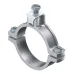 Хомут заземлення OBO Bettermann (5050030) 1/4 G (5-10 мкм) з оцинкованої сталі