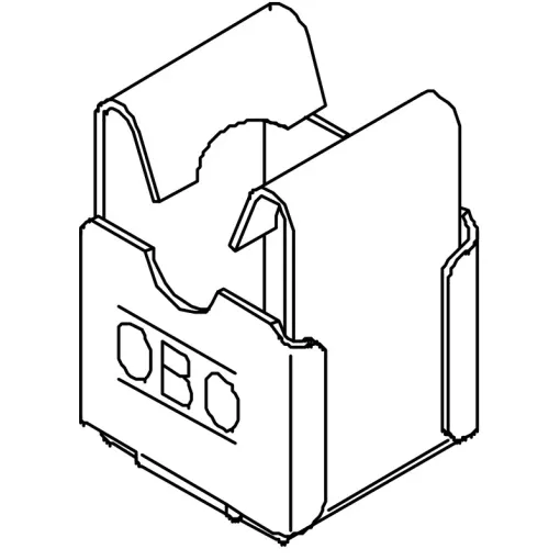 Кронштейн для дроту OBO Bettermann (5207800) 177 20 VA-VK M6 з обмідненої нержавіючої сталі