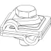 З`єднувач OBO Bettermann (5311410) Vario 249 43744 ST FT (40-60 мкм)
