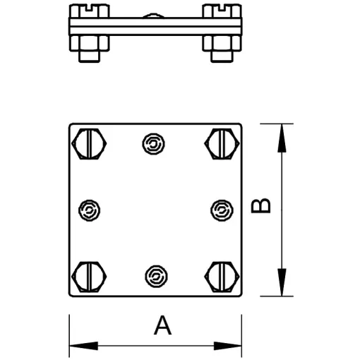 Крестовой соединитель OBO Bettermann (5314658) 256 A-DIN 30 FT FT (40-60 мкм)