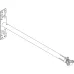 Изоляционный держатель OBO Bettermann (5408852) с переменной длиной ISAV1000W из стеклопластика
