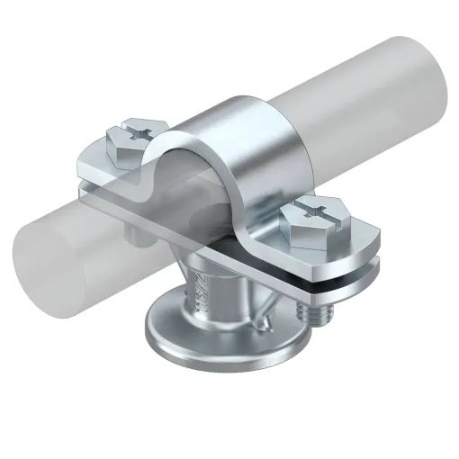Держатель молниеприемника OBO Bettermann (5412609) 16мм Galvanised G (5-10 мкм)