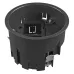 Розетковий супорт OBO Bettermann 7408838 MT R2 для люка GES R2 на 2 пости 45x45 + додатково 2 RJ45 h = 85мм для підлогового люка