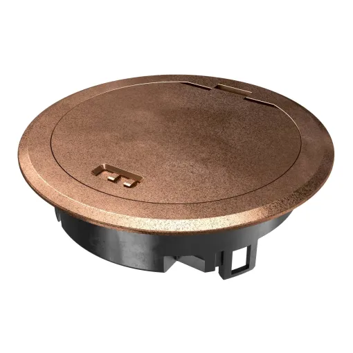 Омедненная крышка встраиваемого лючка OBO Bettermann 7408854 GES R2 Cu с блокировкой IP66