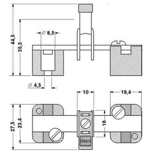 З'єднувальні клеми - AKG 16 BU 0423014