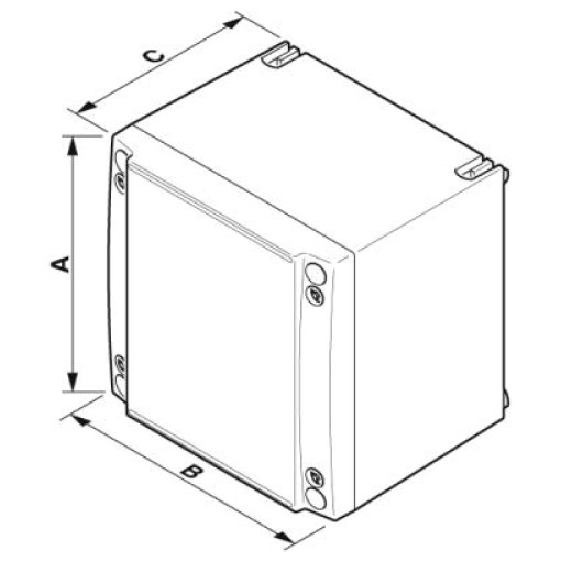Клеммная коробка - D PX A 177X177X145 0899324
