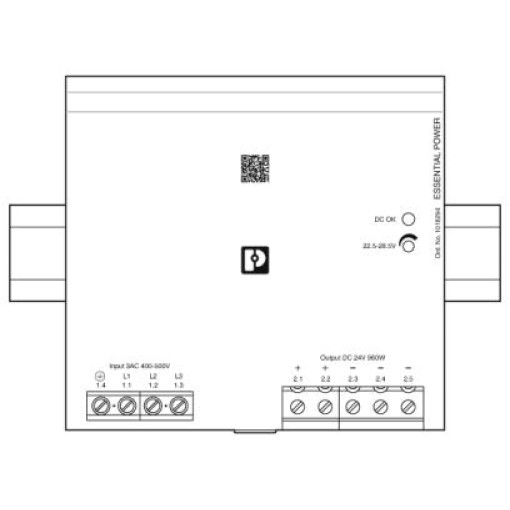 Джерела живлення - ESSENTIAL-PS/3AC/24DC/960W/EE 1018294 Джерела живлення - ESSENTIAL-PS/3AC/24DC/960W/EE 1018294