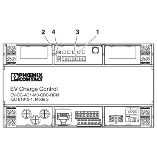 AC управління зарядкою - EV-CC-AC1-M3-CBC-RCM-ETH 1018701