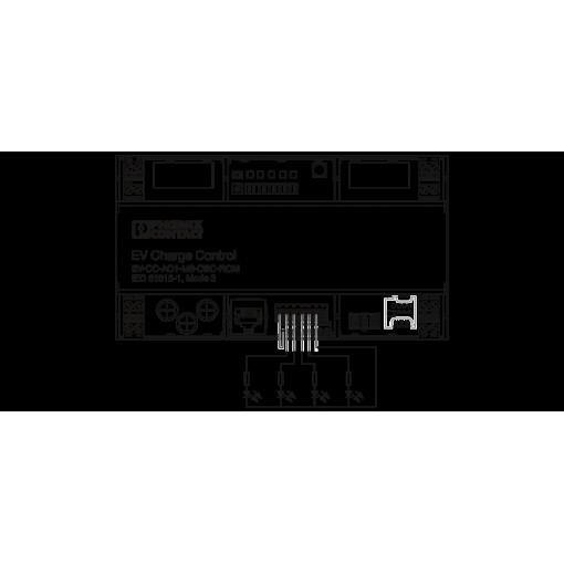 AC yправление зарядкой - EV-CC-AC1-M3-CBC-RCM-ETH-3G 1018702