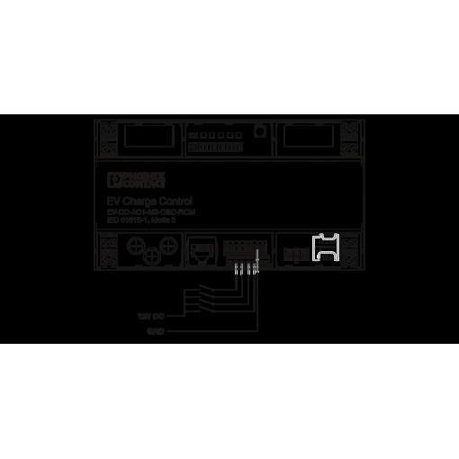 AC yправление зарядкой - EV-CC-AC1-M3-CBC-RCM-ETH-3G 1018702