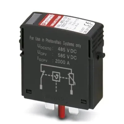 Штекерний модуль для захисту від перенапруг, тип 2 - VAL-MS 1000DC-PV-ST/4 Phoenix Contact 1019121