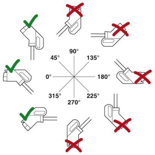 Зарядный кабель DC - EV-T2M4CC-DC150A-5,0M35ESBK11 1095767