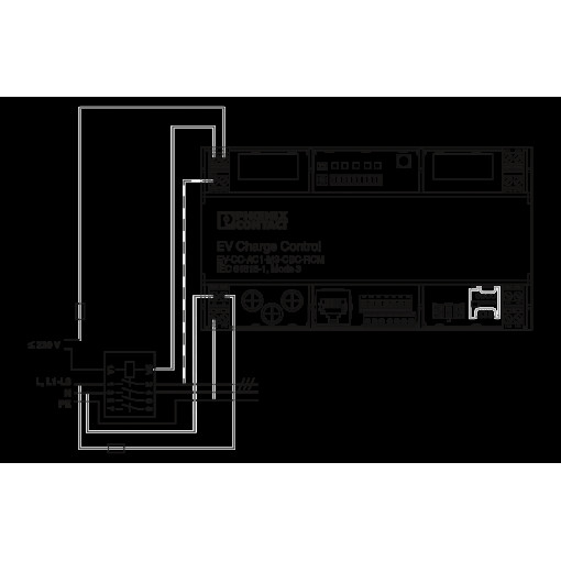 AC yправление зарядкой - EV-CC-AC1-M3-RCM-ETH-XP 1139449