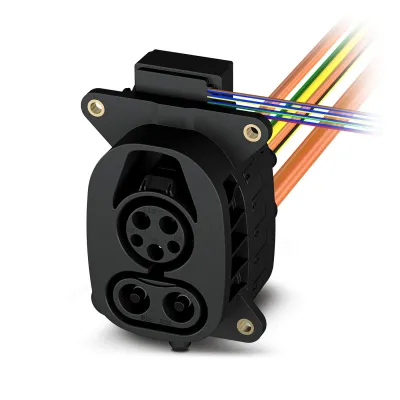 Зарядная розетка автомобиля - CHARX T1HBI12-1AC80DC250-2,0M1 Phoenix Contact 1162163