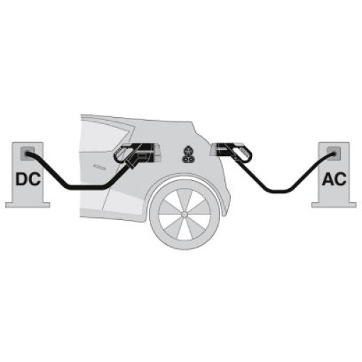Зарядная розетка автомобиля - CHARX T1HBI12-1AC80DC250-2,0M1 1162163