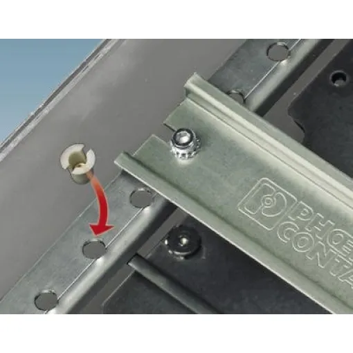 DIN-рейка, с перфорацией - NS 35/ 7,5 PERF 1155MM 1207666