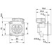 Сетевая зарядная розетка - EV-T2M3SE12-3AC32A-0,7M6,0E00 1621729