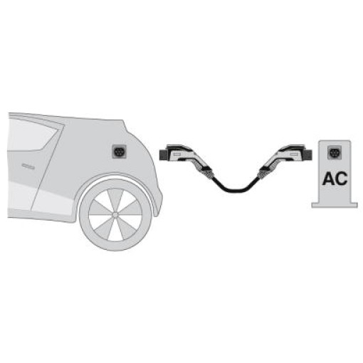 Зарядный кабель AC - EV-GBG3JK-1AC32A-5,0M6,0ESBK01 1623516
