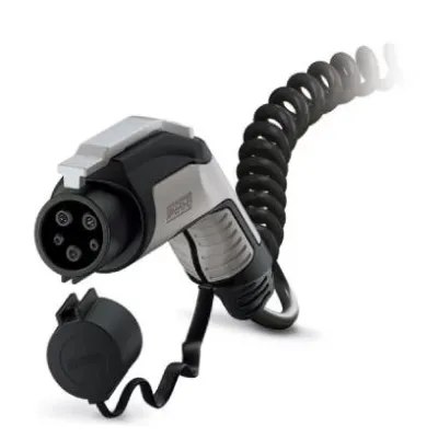 Зарядный кабель AC - EV-T1G3C-1AC32A-4,0M6,0EHBK01 Phoenix Contact 1627344 Зарядный кабель AC - EV-T1G3C-1AC32A-4,0M6,0EHBK01 Phoenix Contact 1627344