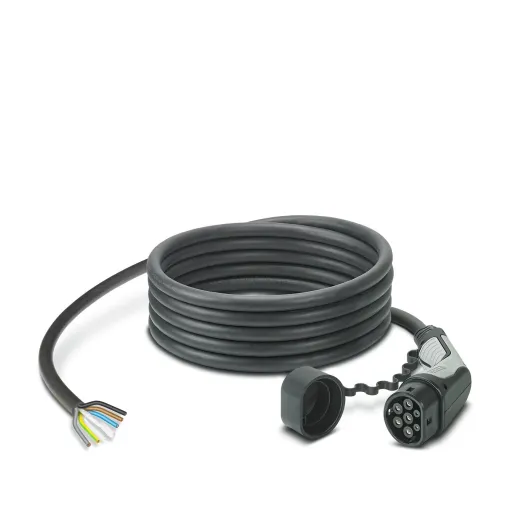 Зарядний кабель AC - EV-T2G3C-3AC32A-5,0M6,0ESBK01 1627355
